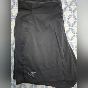 Arc'teryx Women's Black Athletic Shorts